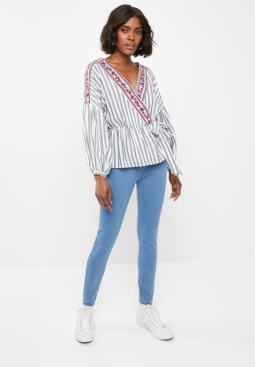 STYLE REPUBLIC - Basic jeggings - blue