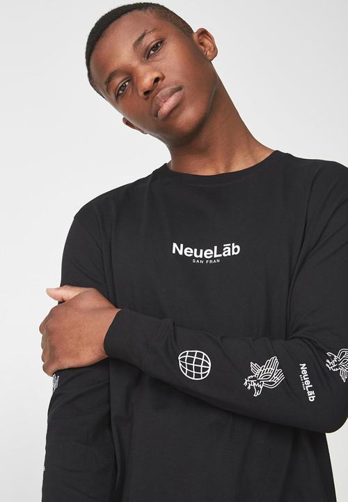 Cotton On - Tbar long sleeve tee - black