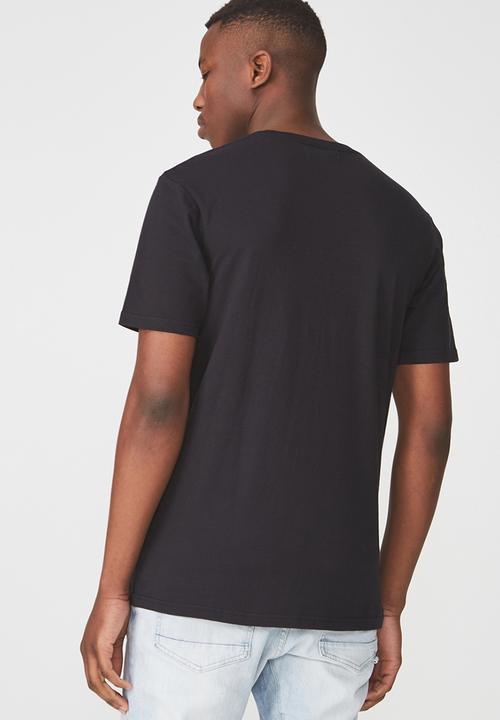 Cotton On - Tbar short sleeve tee  - black