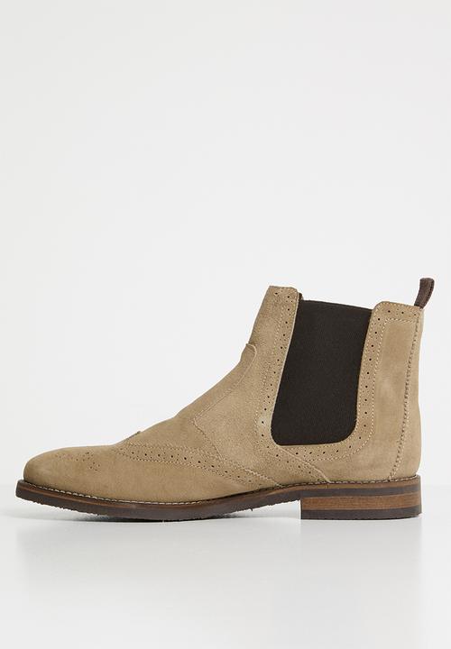 Superbalist - Brogue Chelsea - stone