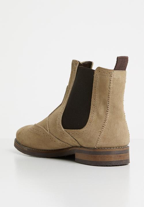 Superbalist - Brogue Chelsea - stone