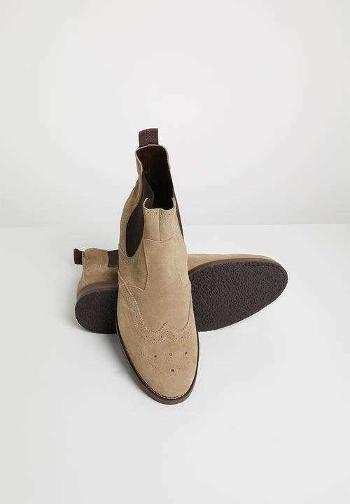 Superbalist - Brogue Chelsea - stone