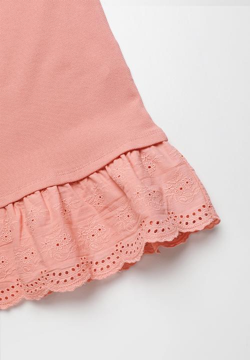 POLO - Alexis frilled golfer dress - pink