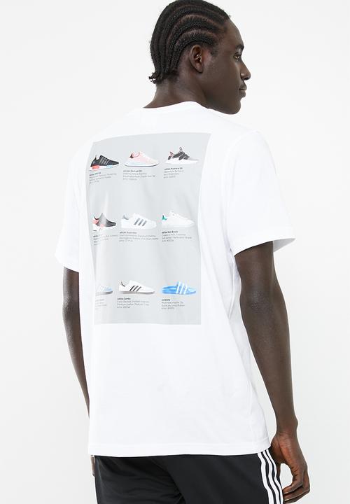 adidas Originals - Catalog short sleeve tee - white