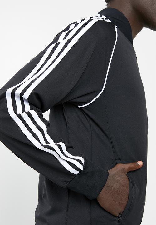adidas Originals - SST track top - black & white