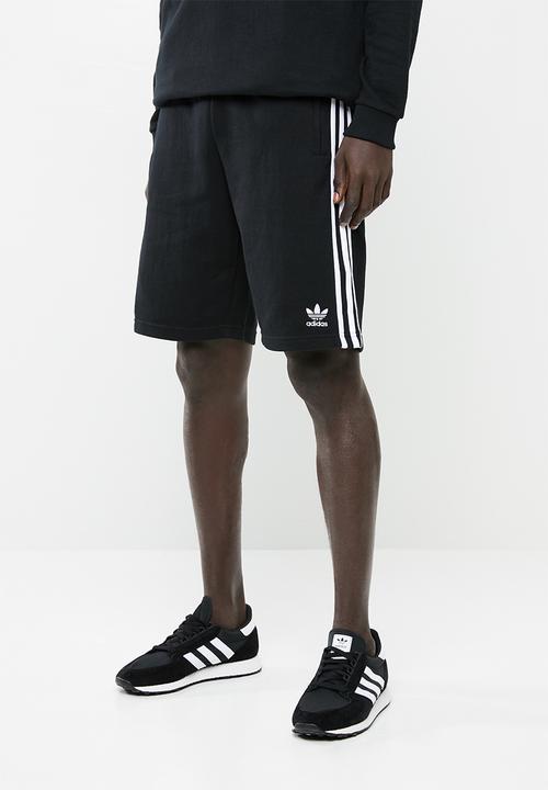 Three stripe short - black/white adidas 