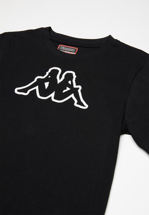KAPPA - Logo cromen tee - black