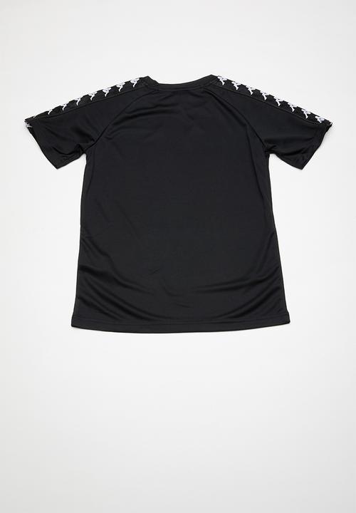 KAPPA - 222 banda coen slim tee - black