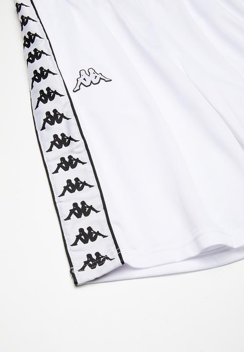 KAPPA - 222 banda treadwell short - white