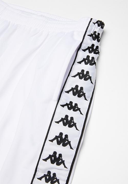 KAPPA - 222 banda treadwell short - white