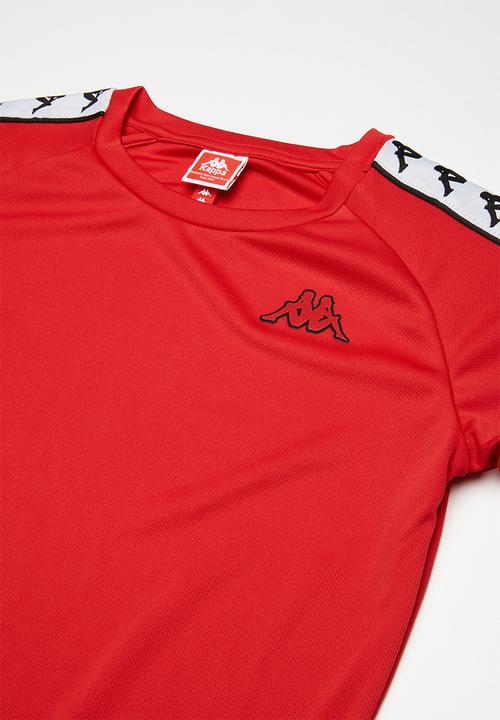 KAPPA - 222 banda coen slim tee - red