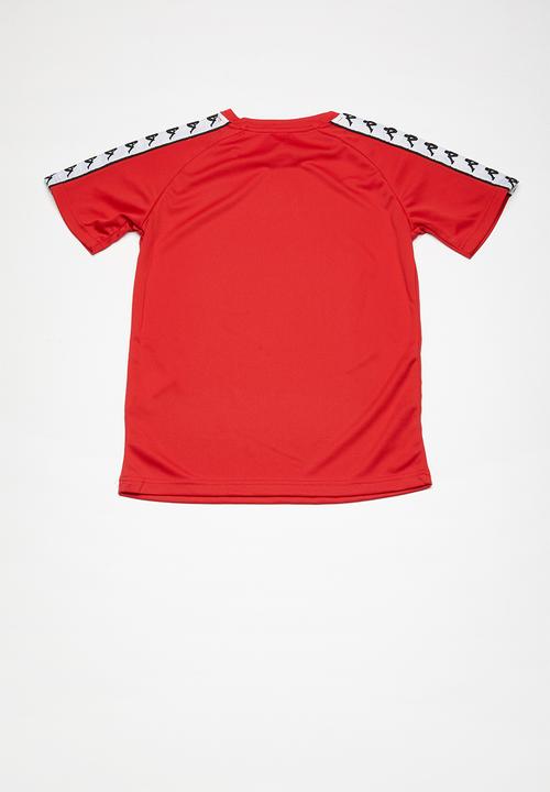 KAPPA - 222 banda coen slim tee - red