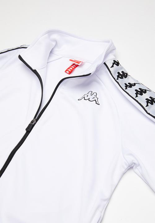 KAPPA - 222 banda anniston slim sweatshirt - white