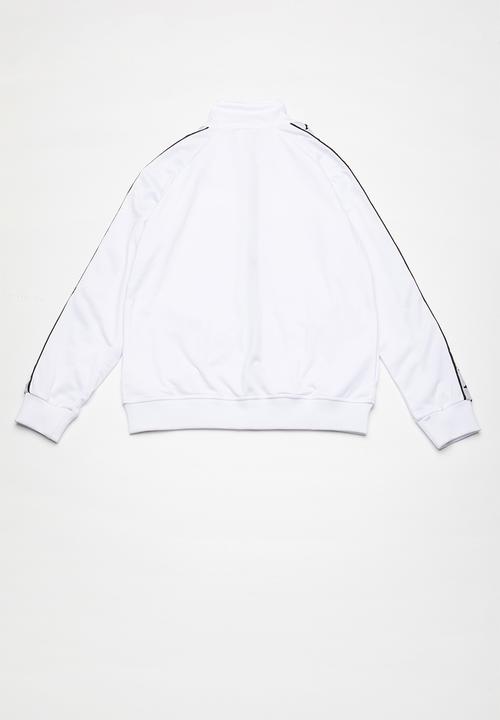 KAPPA - 222 banda anniston slim sweatshirt - white