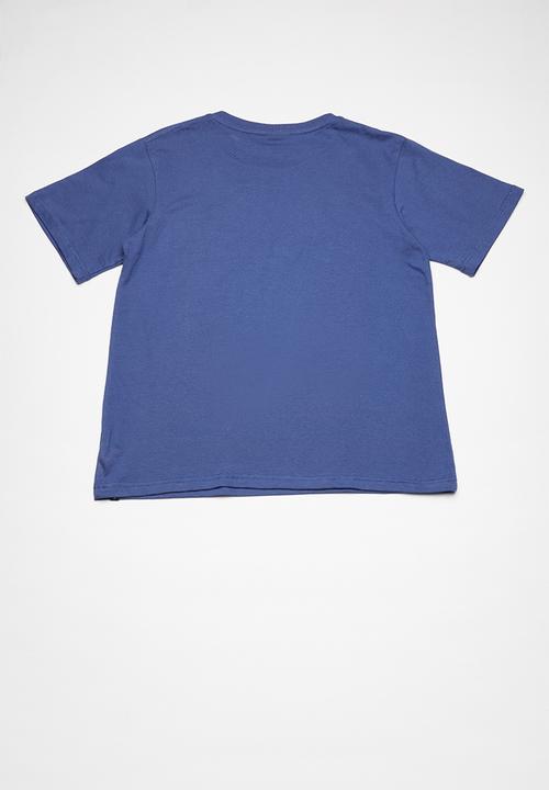 Volcom - Glitchy tee - blue