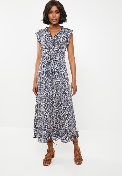 empire line midi dress