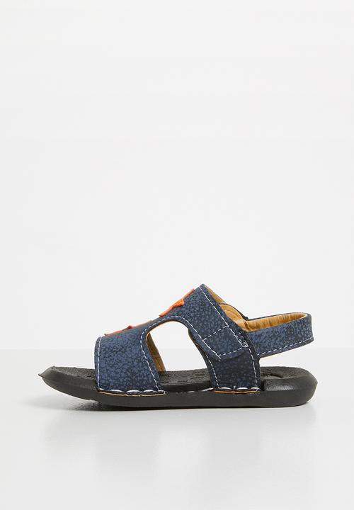 Pop Candy - Velcro strap sandal - navy
