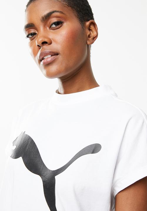 PUMA - Evostriped tee - white
