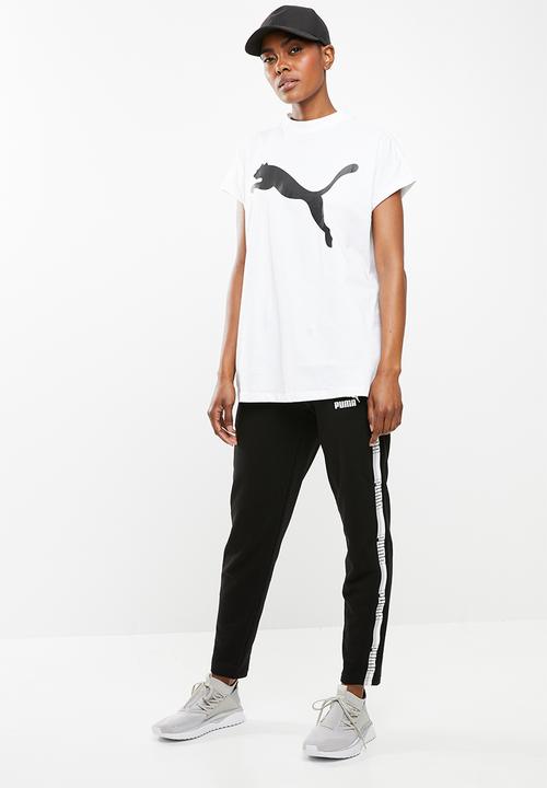 PUMA - Evostriped tee - white
