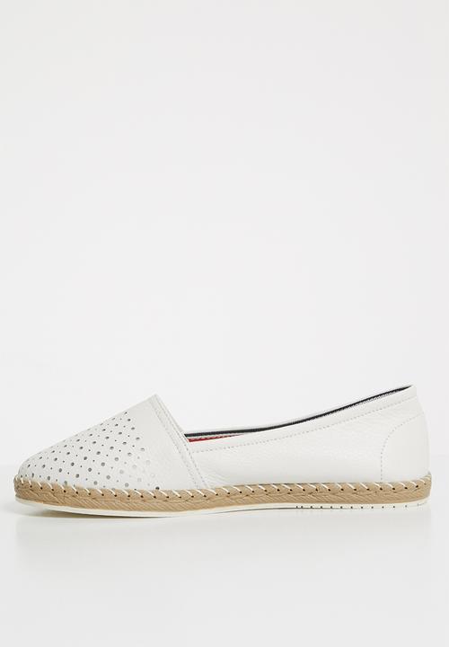 edit - Leather pumps - white