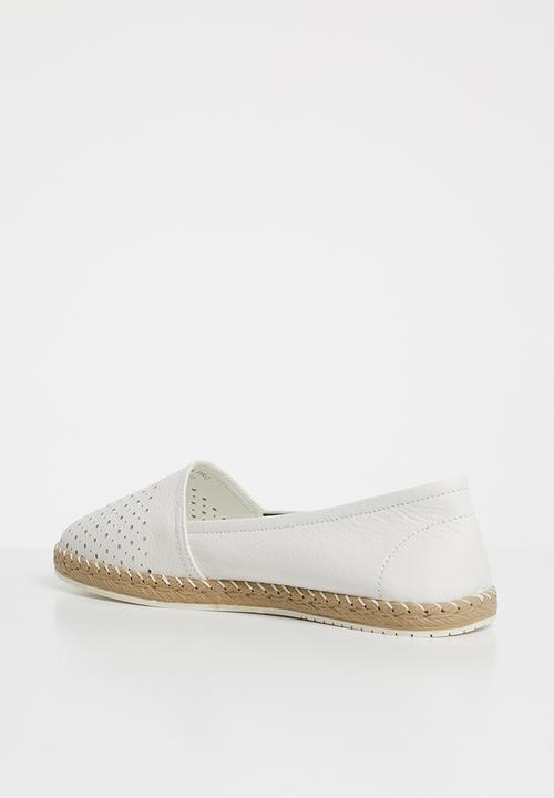 edit - Leather pumps - white
