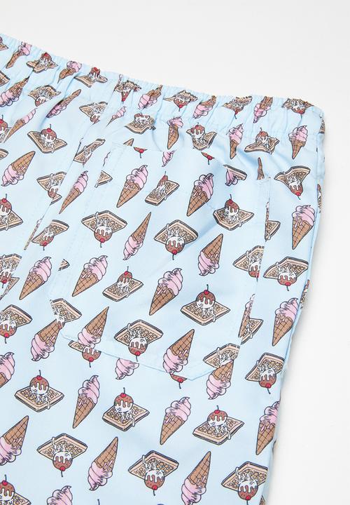 Rip Curl - Waffles & ice cream volley short - blue