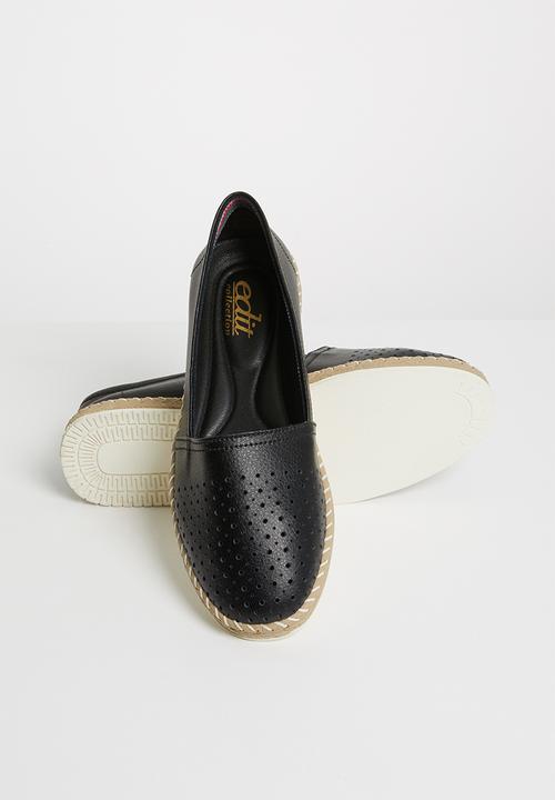 edit - Leather pumps - black