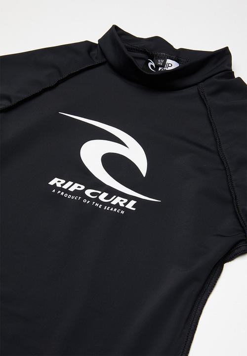 Rip Curl - Icon S/S rashie - black