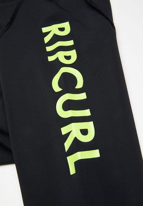 Rip Curl - Icon L/S rashie - black