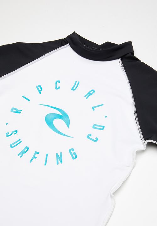 Rip Curl - Compass S/S rashie - black