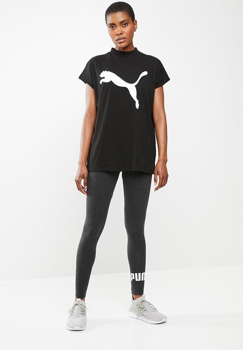 PUMA - Evostripe logo tee - black