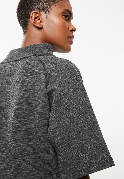 PUMA - Evo stripe sweat tee - grey 