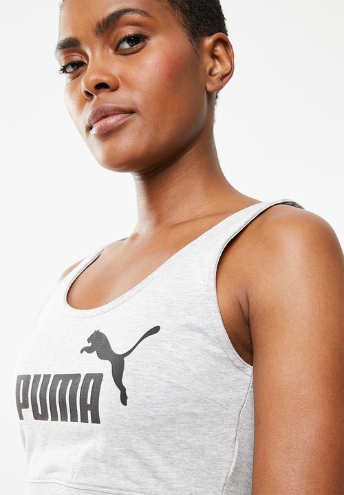 PUMA - Essential crop top - grey