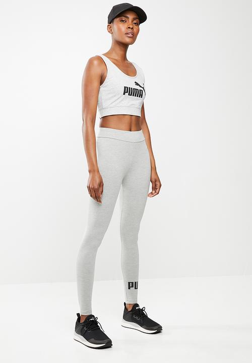 PUMA - Essential crop top - grey