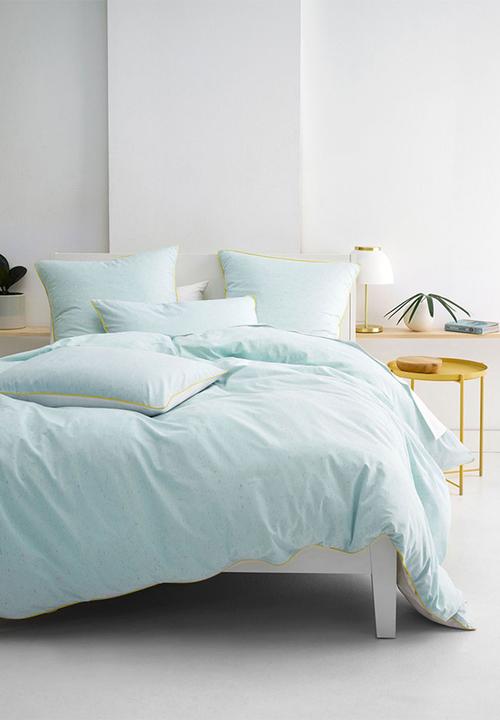 Cora Duvet Cover Set Aqua Linen House Bedding Superbalist Com