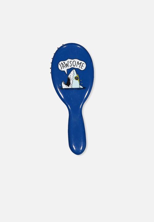 Cotton On - Knot messy hair brush - navy