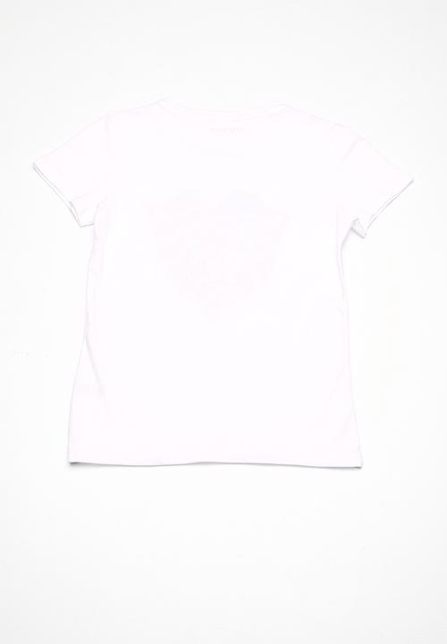 GUESS - Palm leaf tee - white