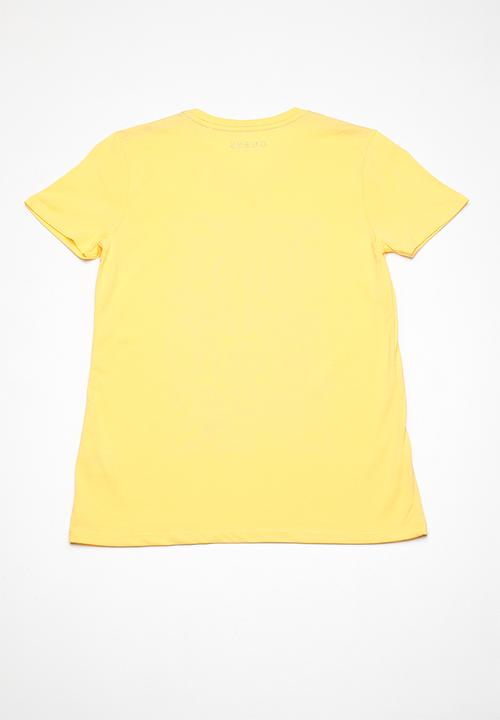 GUESS - Printed tee - yellow