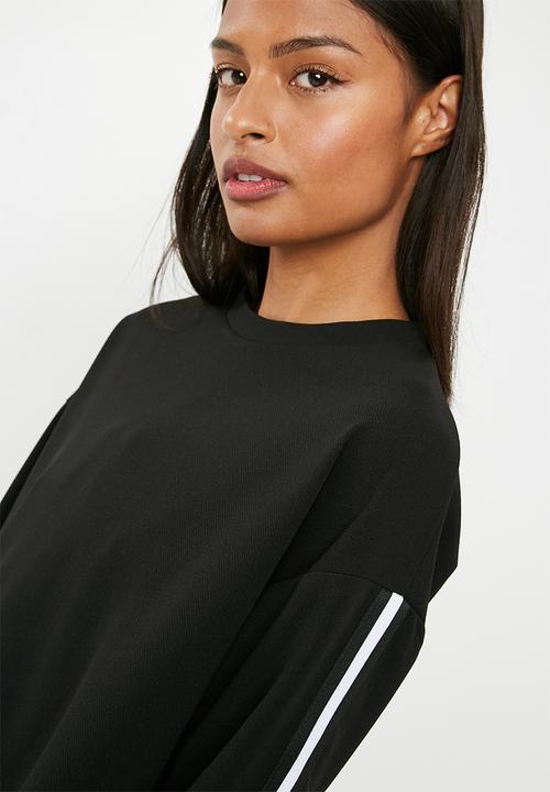 Superbalist - Upstyled twofer top - black 