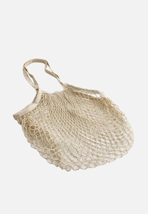 Sixth Floor - Net bag shopper - stone