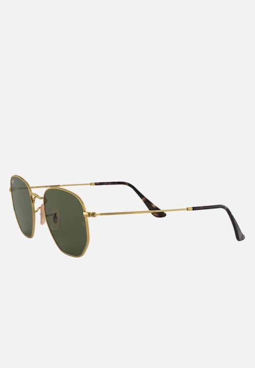Ray-Ban - Ray-Ban Hexagon Sunglasses - Gold