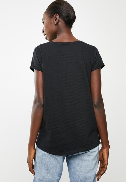Lizzy - Vala tee  - black