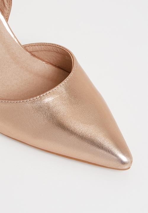 Superbalist - Greta stiletto pump - rose gold