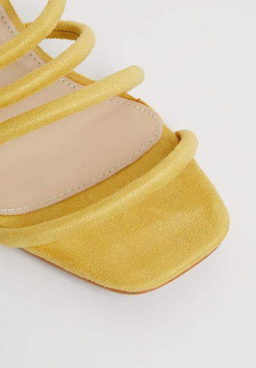 Superbalist - Block heel - yellow