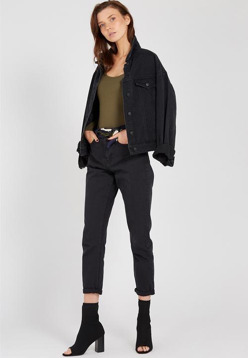 Supré  - Long sleeve scoop neck top-olive 