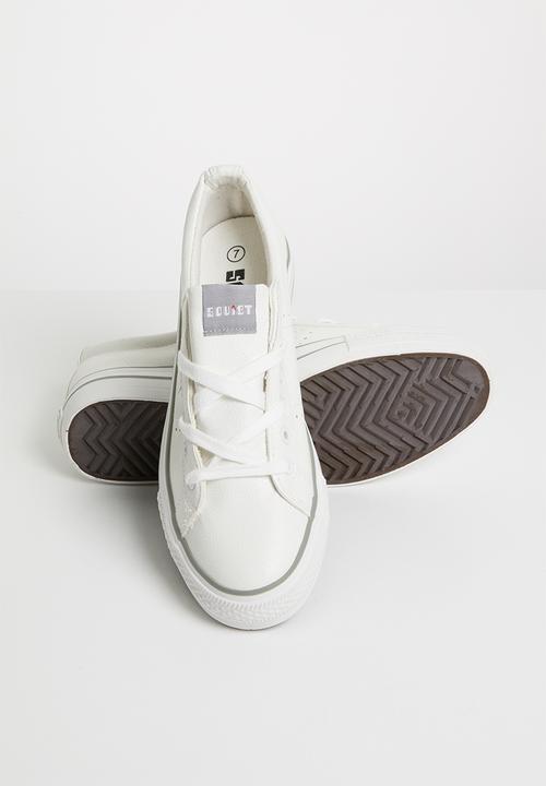 SOVIET - L-maxwell platform sneakers - white