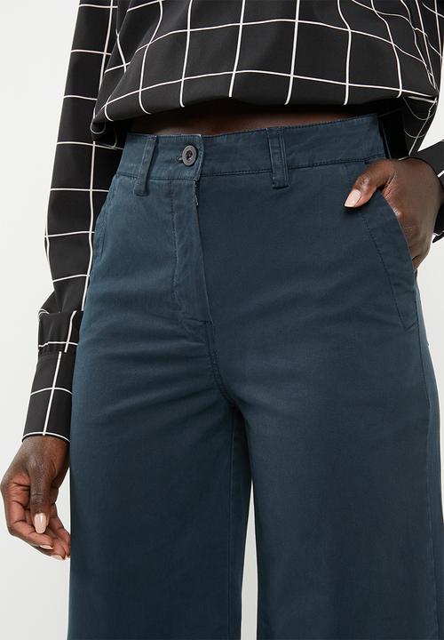 AMANDA LAIRD CHERRY - Ntombekhaya pants - navy