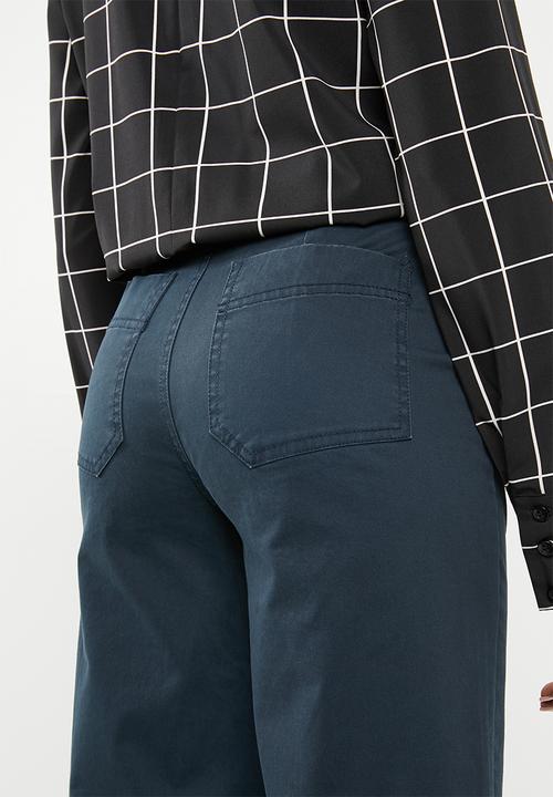 AMANDA LAIRD CHERRY - Ntombekhaya pants - navy