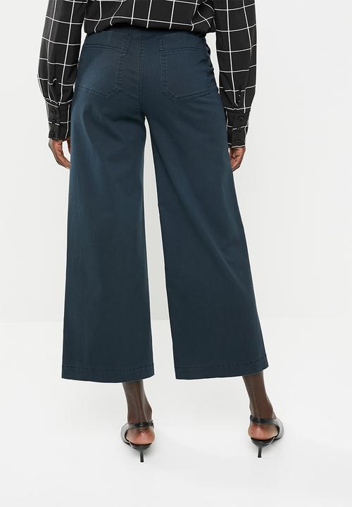 AMANDA LAIRD CHERRY - Ntombekhaya pants - navy