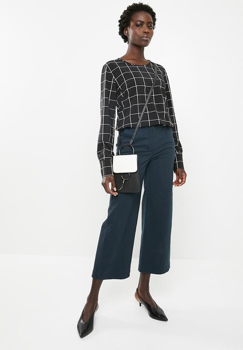 AMANDA LAIRD CHERRY - Ntombekhaya pants - navy